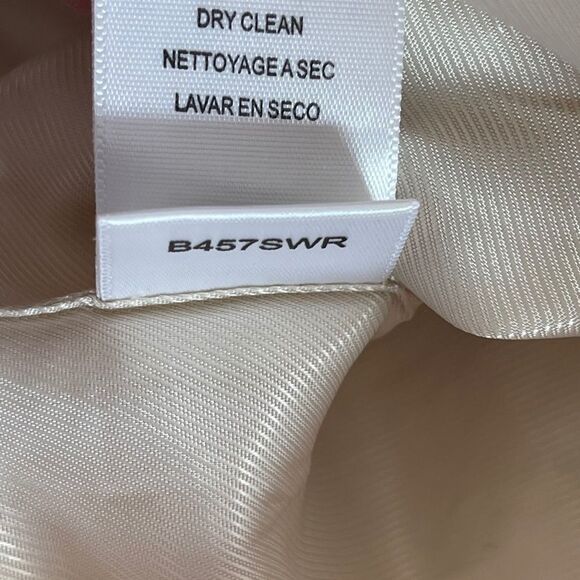 BCBG Max Azria Ivory Brocade Jacket Sz S - Picture 4 of 6